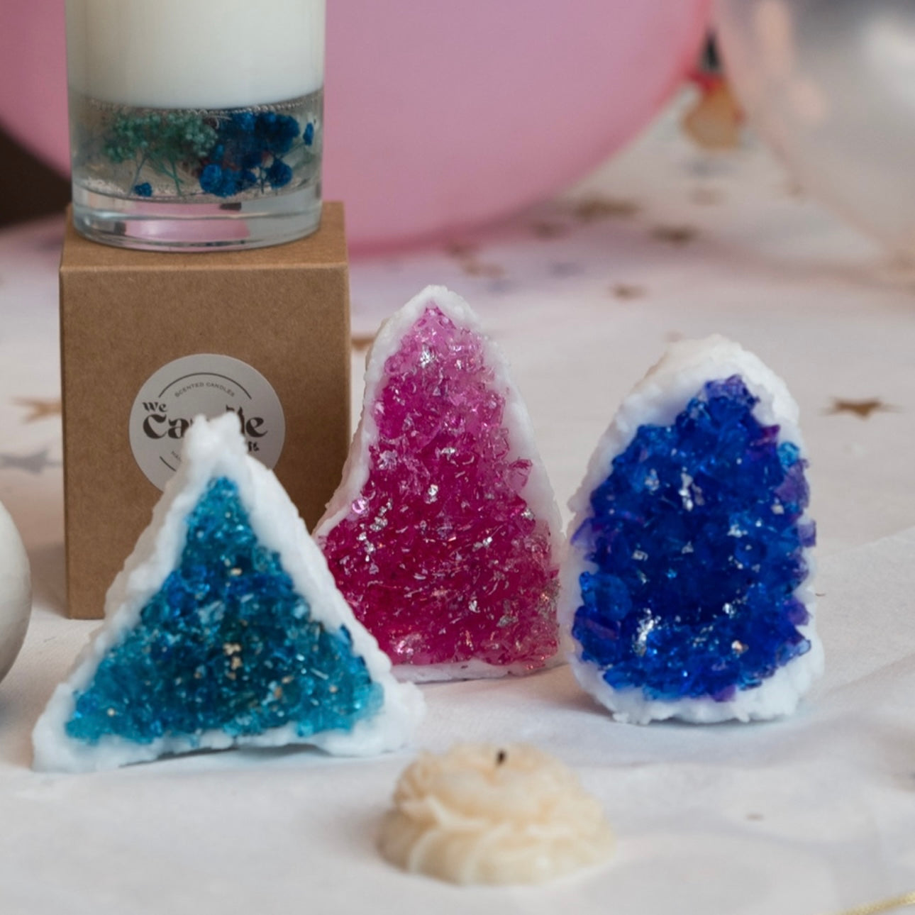 Crystal Cluster Candle Making Workshop