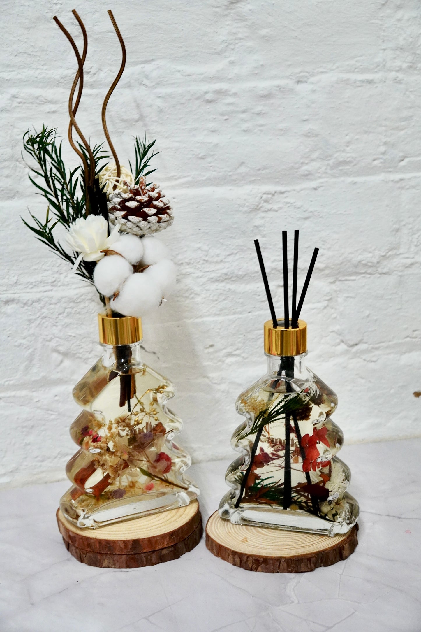 Christmas Floating Flower Reed Diffuser  Making Workshop
