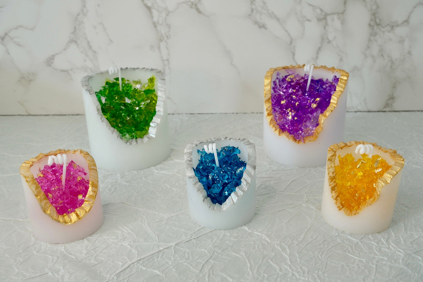 Crystal Jewel Candle