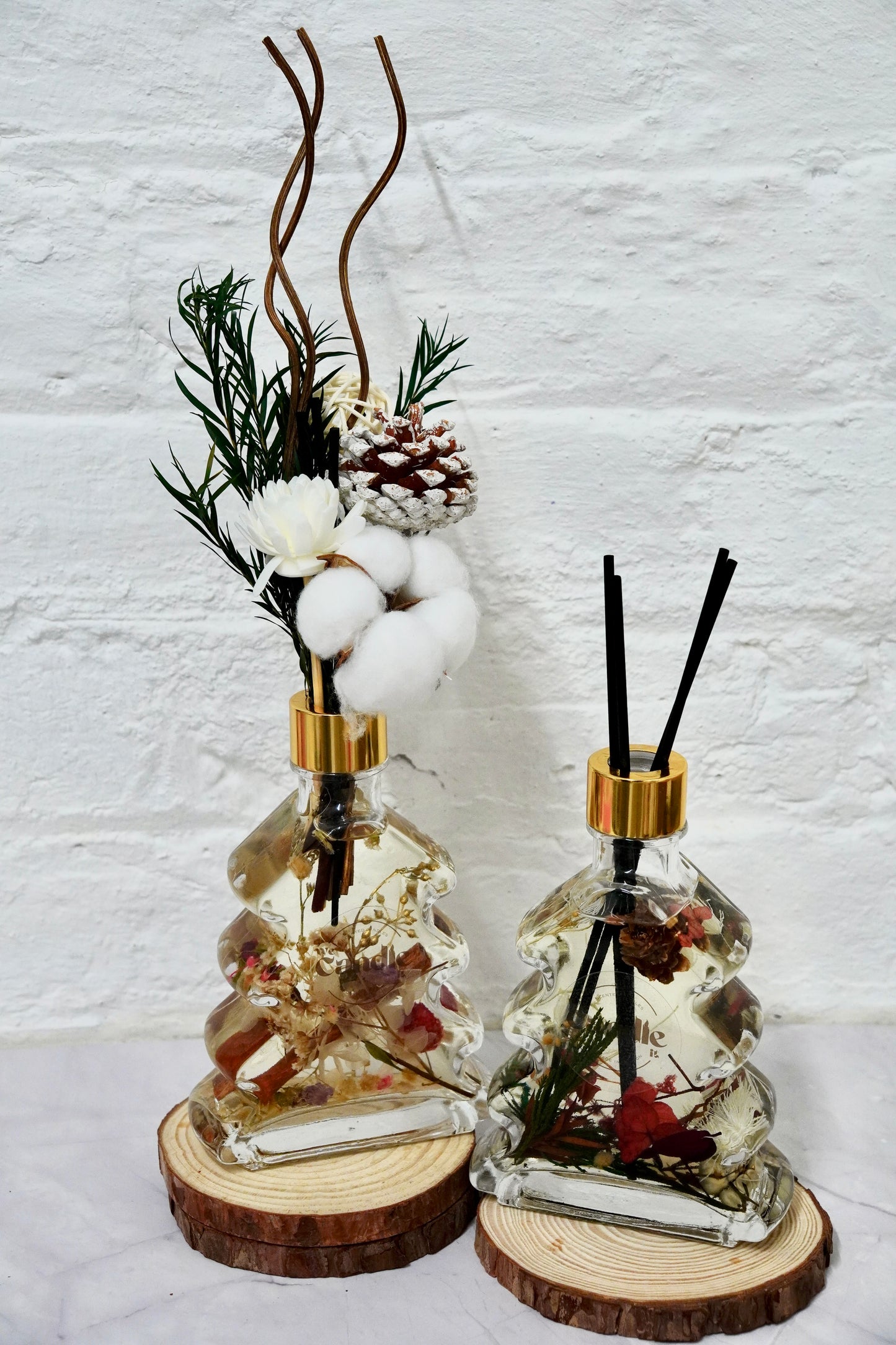 Christmas Floating Flower Reed Diffuser  Making Workshop