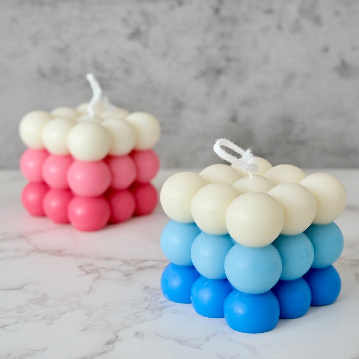 Bubble Cube Candle - We Candle It London