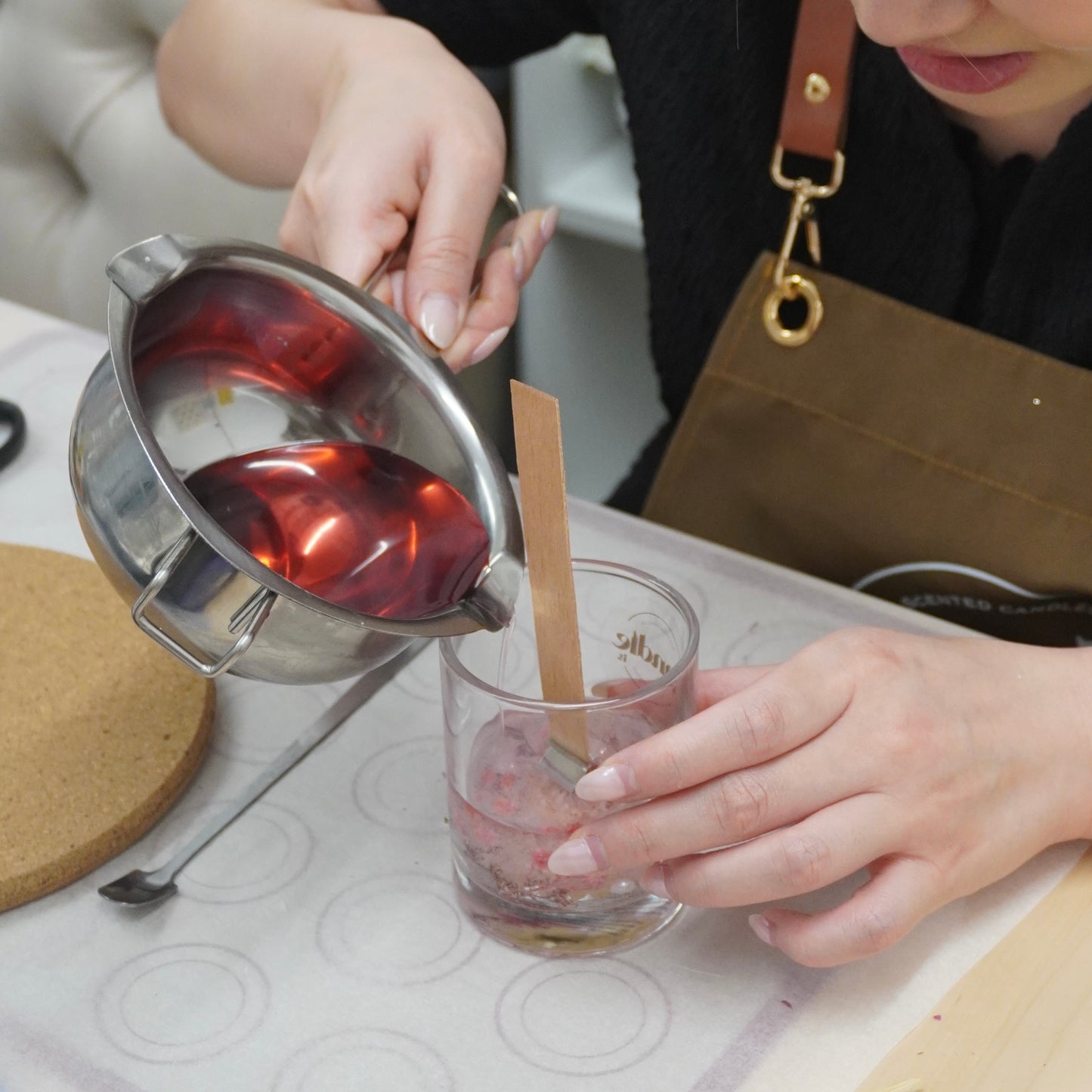 Floral Container Candle Making Workshop - We Candle It London