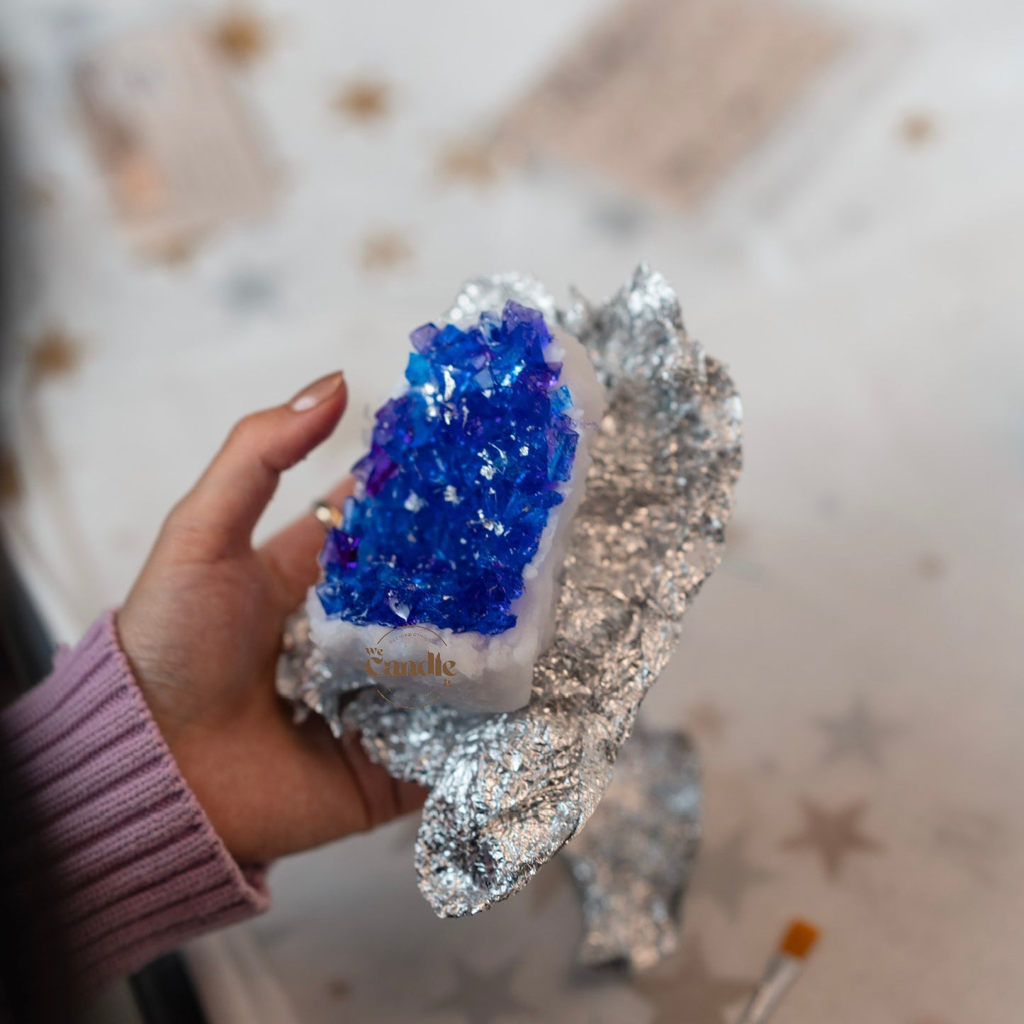 Crystal Cluster Candle Making Workshop