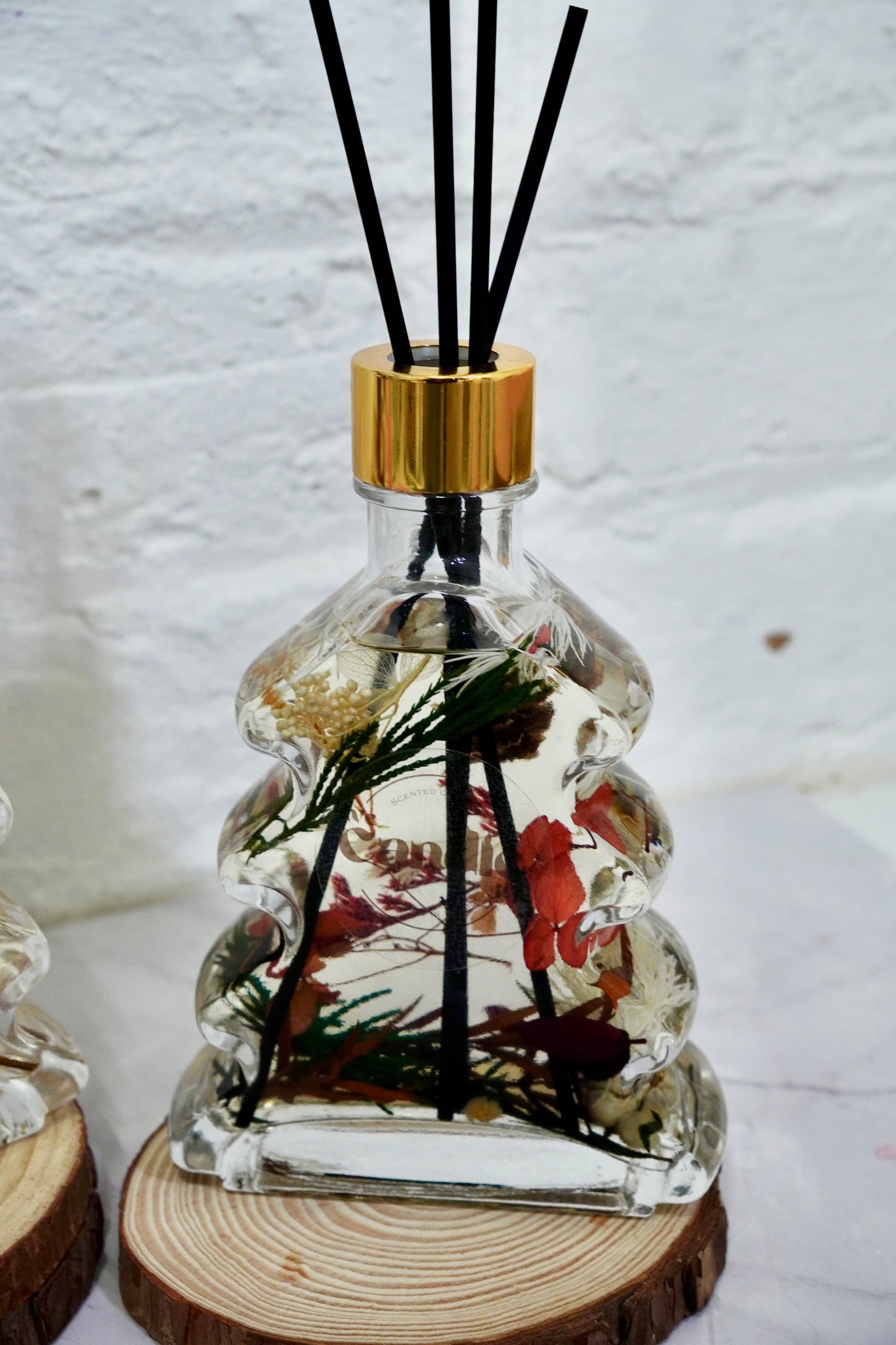 Christmas Floating Flower Reed Diffuser  Making Workshop