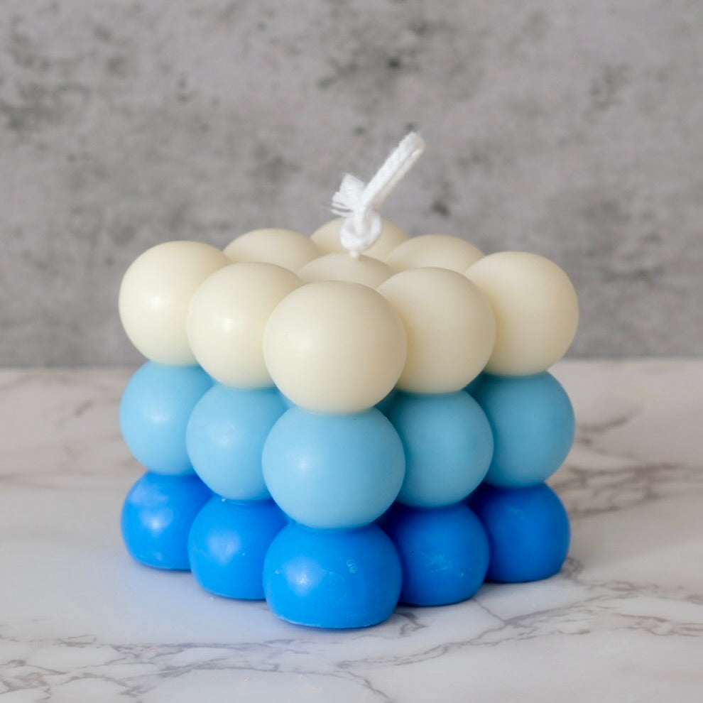 Bubble Cube Candle