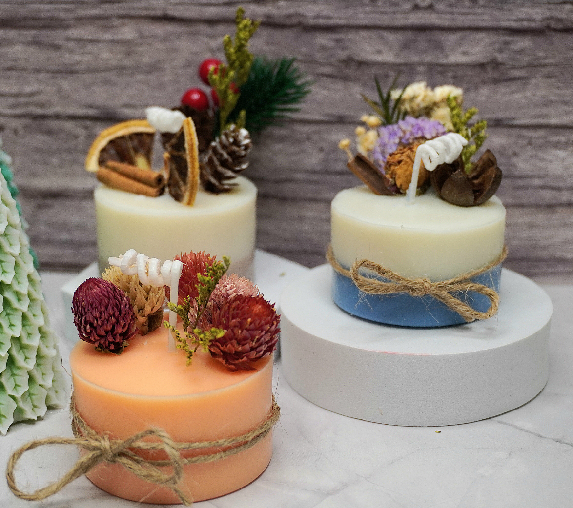 Dried Flowers Candle Making Workshop V1
