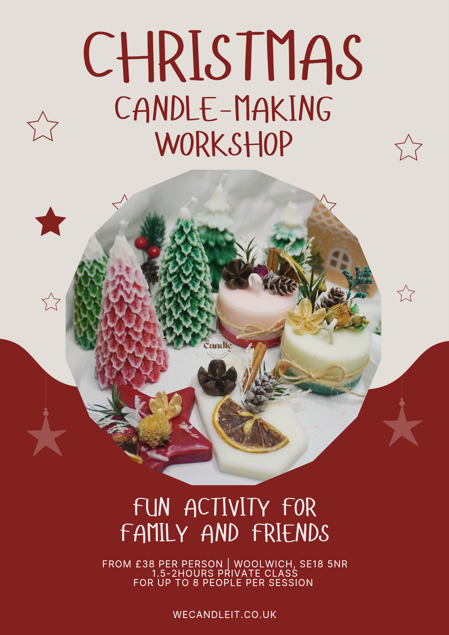 Christmas Candle Making Workshop