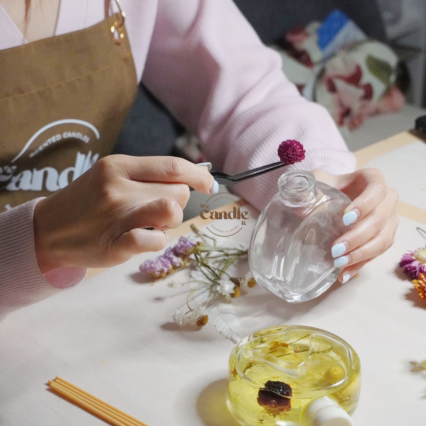 Floating Flower Reed Diffuser Workshop