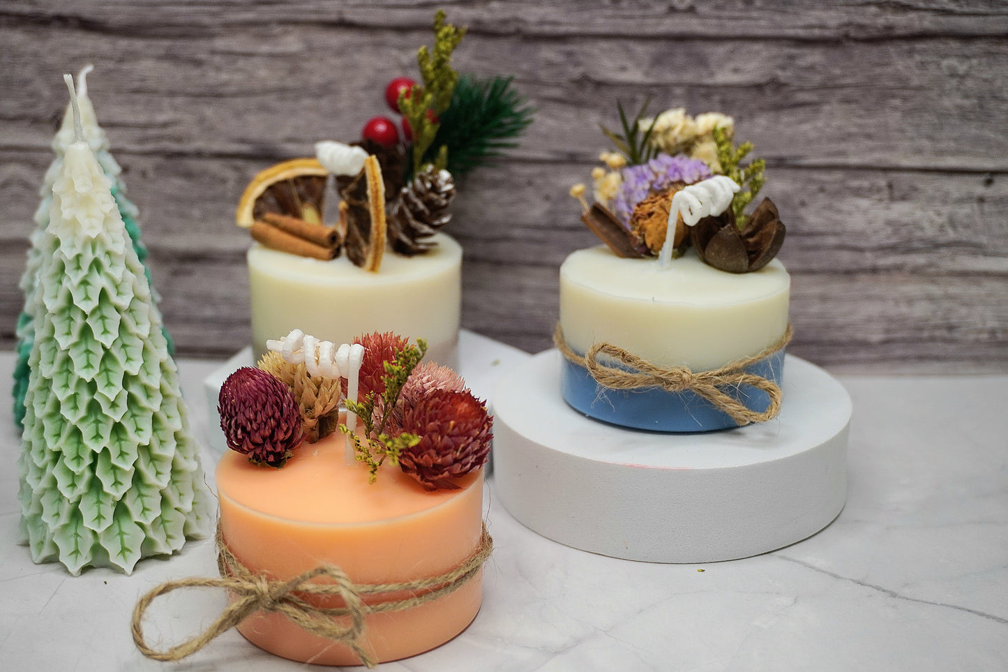 Dried Flowers Candle Making Workshop V1