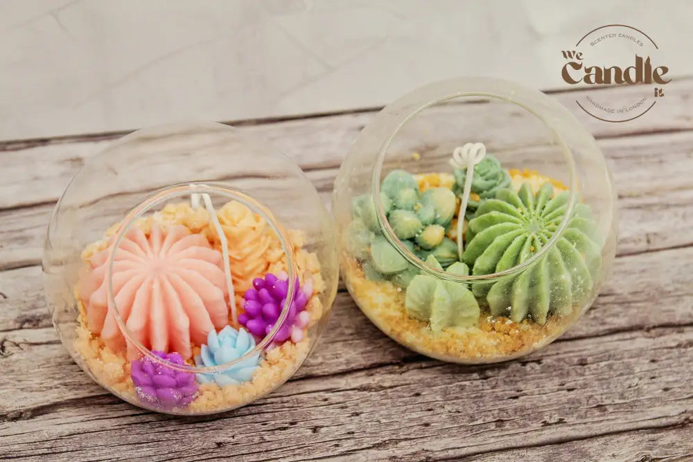 Succulent Terrarium Candle Making Workshop Candle