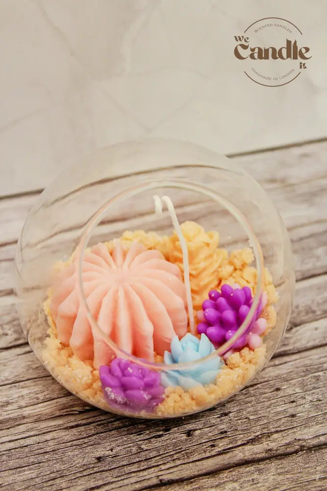 Succulent Terrarium Candle Making Workshop Candle