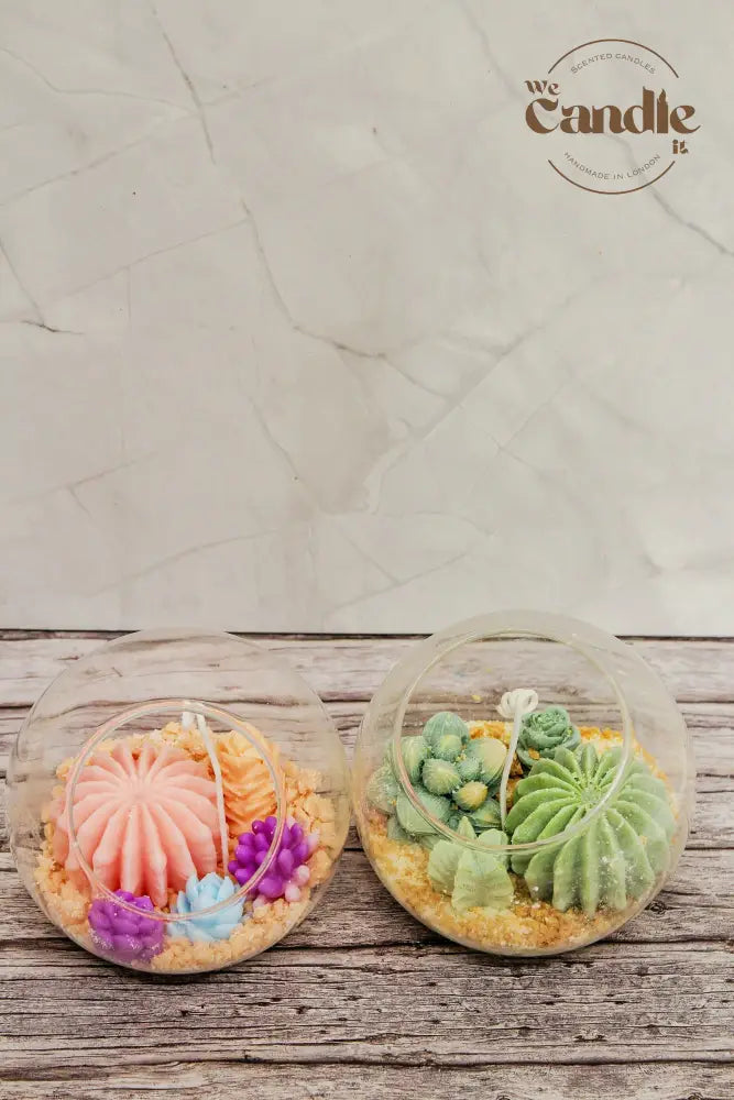 Succulent Terrarium Candle Making Workshop Candle
