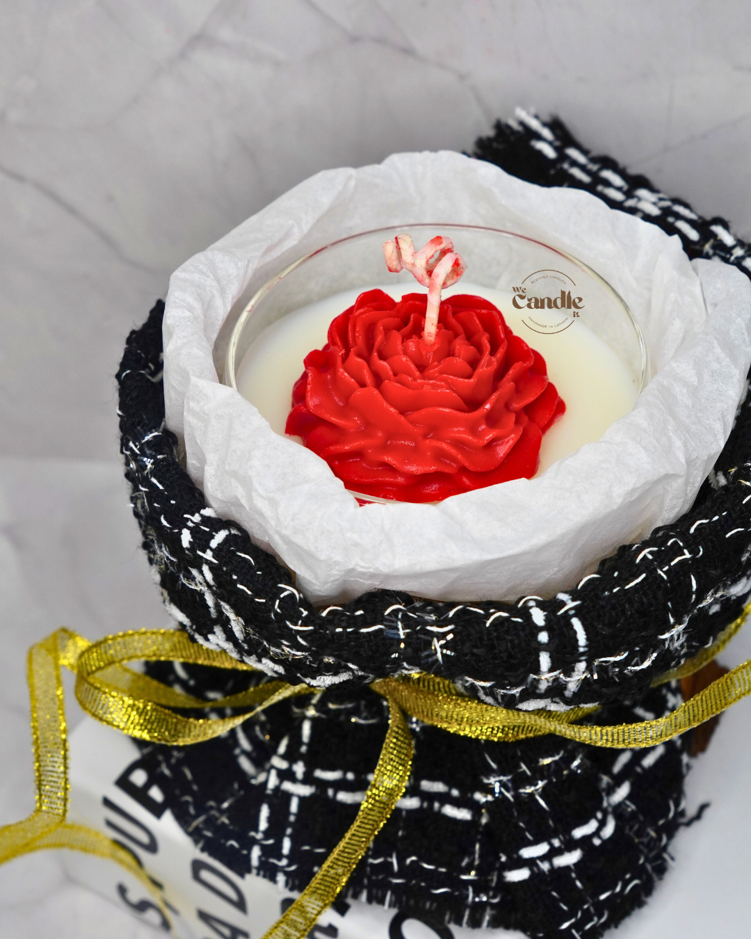 Valentine’s Day Flower Bouquet Candle Making Workshop