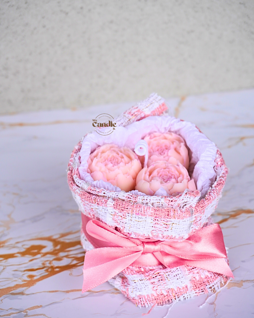 Valentine’s Day Flower Bouquet Candle Making Workshop