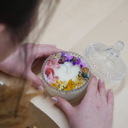 Dried Flowers Candle Making Workshop V2