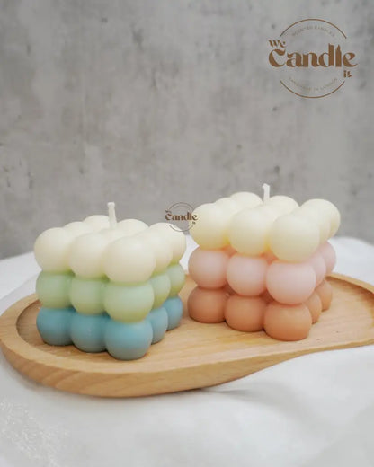 Bubble Cube Candle Workshop Candle