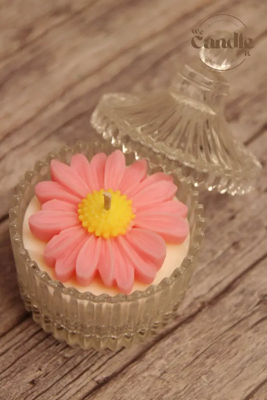 Daisy Container Candle Workshop Candle