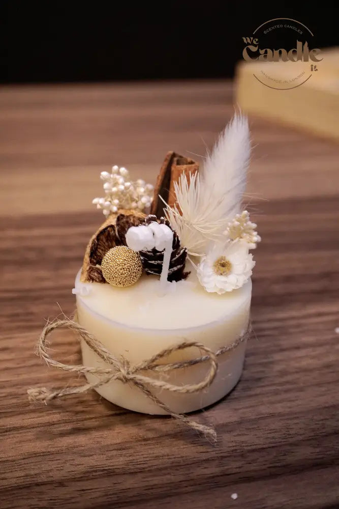 Dried Flowers Candle Making Workshop V1 Candle