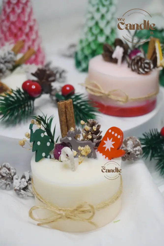 Dried Flowers Candle Making Workshop V1 Candle